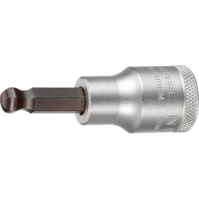 Šroubováková hlavice 1/2" 14 x 60 mm Vnitřní šestihran s kulovou hlavou Gedore
