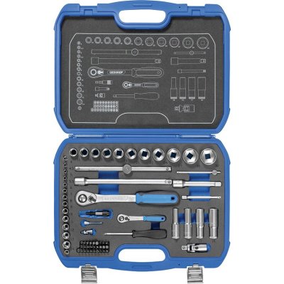 Sada nástrčných klíčů 1/4"+1/2" 19BMC-20 69 ks Gedore