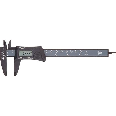 Posuvné měřítko dIgiMax nekovové 150 mm/0,01 mm Wiha