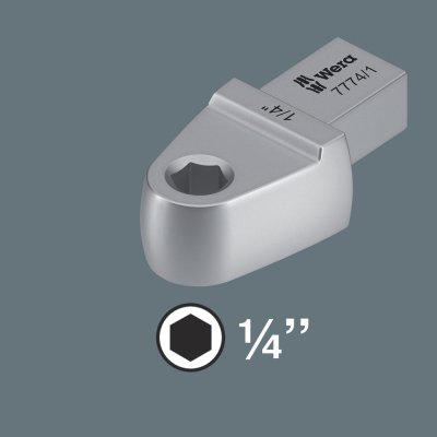 Nástrčný adaptér na bity 1/4" 9 x 14 mm Wera - obrázek