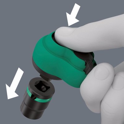 Sada nástrčných klíčů 3/8" ZYKLOP Comfort 16 ks Wera - obrázek