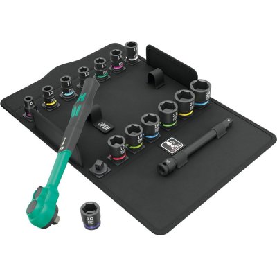 Sada nástrčných klíčů 3/8" ZYKLOP Comfort 16 ks Wera