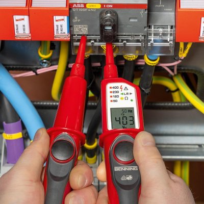 Box s měřicími přístroji sada pro elektrikáře Benning - obrázek