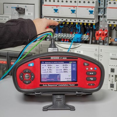 Zkoušečka elektroinstalace IT 200 Benning - obrázek