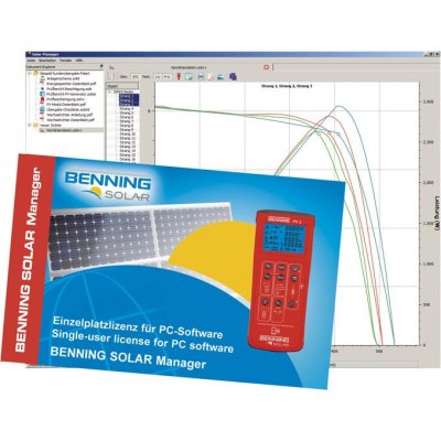 PC software SOLAR Manager BENNING