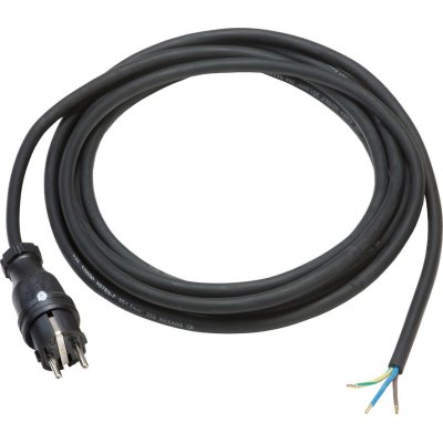 Připojovací kabel IP44 5 m H07RN-F5G1,5 230V 16A s konektorem PCE Althoff
