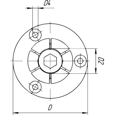 Upínací trn XPA Expansions 250 mm (hliník) - obrázek