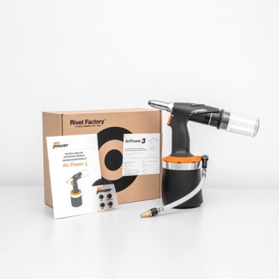 Nýtovačka na trhací nýty airPower 3 Zdvih 28mm 16,5kN pneumaticko- hydraulická Goebel - obrázek