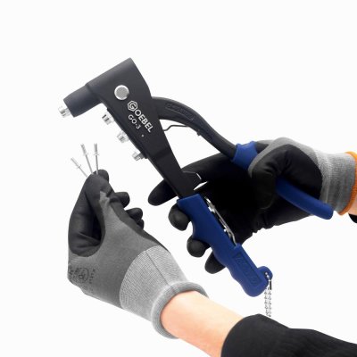Ruční nýtovací kleště Go-3 Zdvih 8 mm 2,4 - 4,8 mm Goebel - obrázek