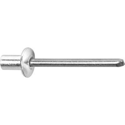 Trhací nýt CUP hliník/VA Plochá kulatá hlava 4,0 x 11 mm Goebel