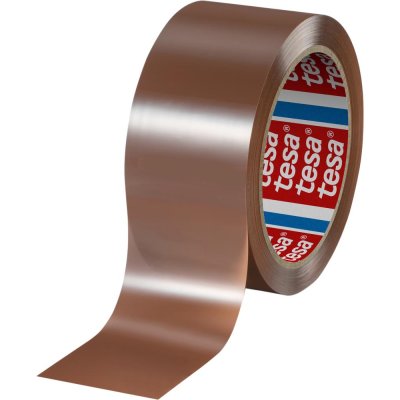 tesapack 60412 66 m x 50 mm chamois