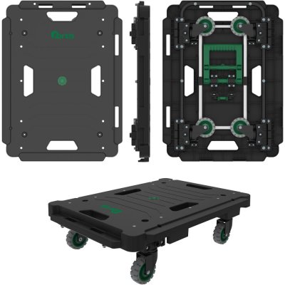 Univerzální transportní vozík 600x450mm, 137Kg Plast 77 mm bez rukojeti FORTIS
