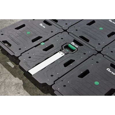 Univerzální transportní vozík 620x450mm, 137Kg Plast 77 mm s rukojetí FORTIS - obrázek