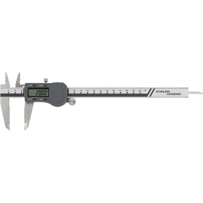 Digitální kapesní posuvné měřítko 200 mm sa daty ET FORTIS