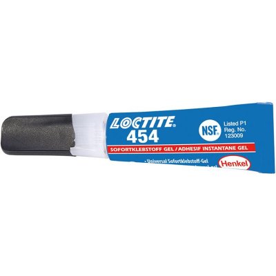 Sekundové lepidlo LOCTITE 454 tuba 3g Henkel