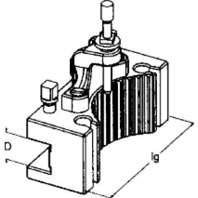 Použití pro rychlovýměnnou hlavu vel. C CD40170 SRW - obrázek