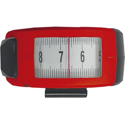 Kapesní svinovací metr 3 m x 16 mm, bílý, průzor FORMAT - obrázek