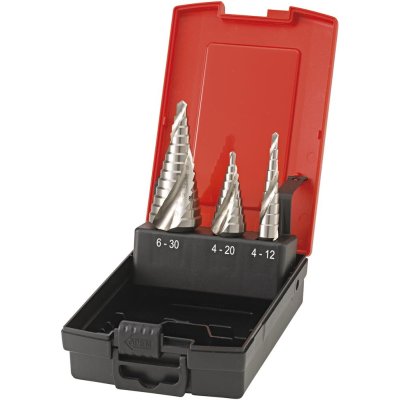 Sada na zpracování kovů BIT BOX 1/4" STB+kuželový záhlubník + kombinovaný vrták 15 ks, HSS, FORMAT - obrázek