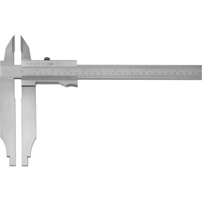 Posuvné měřítko dílenské s hrotem bez jemného nastavení 300x90mm FORMAT