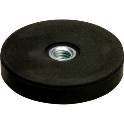 Magnetický plochý podavač 66mm s vnitřním závitem M8/pryž FORMAT