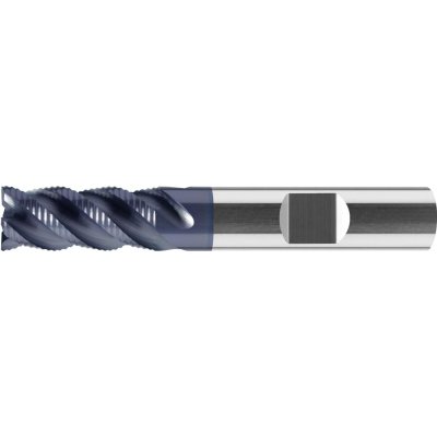 Hrubovací fréza VHM 6 mm Z4 TiAlN HB Typ HR Werksnorm FORMAT