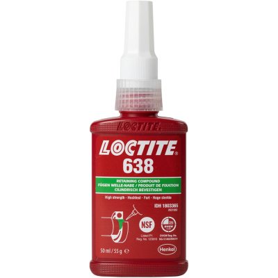 Lepidlo na pouzdra ložisek LOCTITE 638 50 ml Henkel