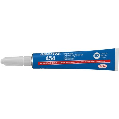 Sekundové lepidlo LOCTITE 454 tuba 20g Henkel