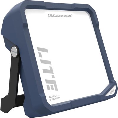 Stavební reflektor s duálním napájením VegaLite 1500 C+R 750- 2000 lumenů SCANGRIP LITE