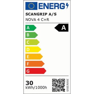 Pracovní svítidlo s duálním napájením NOVA 4K C+R Fore Life 400-4000Lumen Scangrip - obrázek