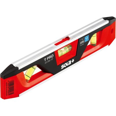 Vodováha z hliníku/plastu Torpedo T-Pro T-Pro Délka 23 cm