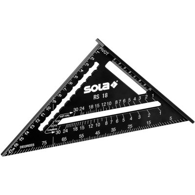 Tesařský úhelník 18cm Sola