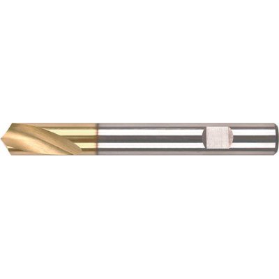 Strojní návrtový vrták NC DIN1835 HSS-Co5 TiN tvar B 120° válcová stopka 8,0 mm FORMAT