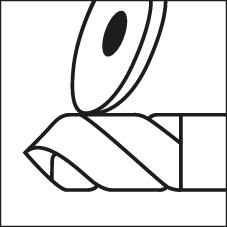 Spirálový vrták DIN345 HSS vybrušovaný typ N stopka MK 49mm GÜHRING - obrázek