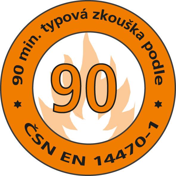 Bezpecnostní skrín typ 90-600 dvere zlut - obrázek