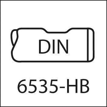 Hrubovací fréza dlouhá DIN6527 tvrdokov TiALN typ HR stopka HB 10mm FORMAT - obrázek