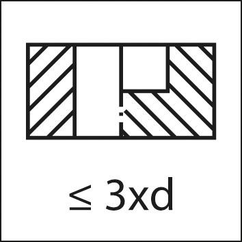 Ruční závitník Druhý závitník DIN352 HSS M11 FORMAT - obrázek