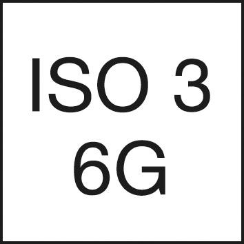 Strojní závitník DIN371 HSS-Co5 typ INOX 6G M8 FORMAT - obrázek