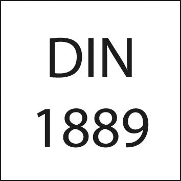 Rádiusová fréza dlouhá DIN1889 HSSCo8 TiALN typ N 4mm FORMAT - obrázek