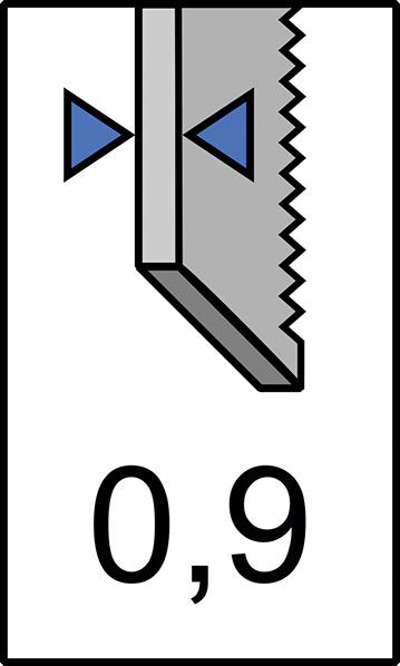 List pro šavlovou pilu S 922 HF FORMAT, balení 5 ks - obrázek