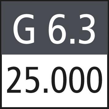 Precizní sklíčidlo DIN69893A vnitřní chlazení 0,5-13mm HSK-A 63 WTE - obrázek