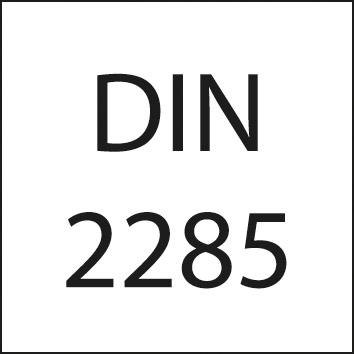 Závitový kalibr kroužek (bezvadný díl) DIN2285 M28x1,50 FORMAT - obrázek