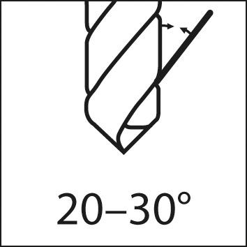 Spirálový vrták DIN338 HSS vybrušovaný typ N s odsazenou stopkou 10 mm / 12,0 mm FORMAT - obrázek