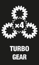 Rukojet sroubováku Kraftform Turbo - obrázek