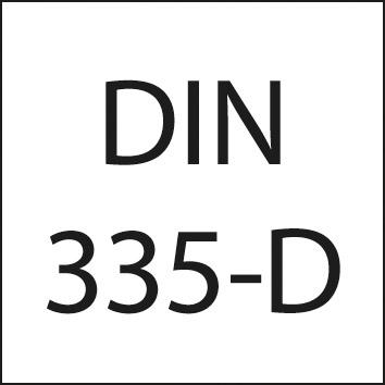 Kuželový záhlubník DIN335 HSS TiN TVAR D stopka MK 90° 80 mm FORMAT - obrázek