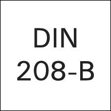 Strojní výstružník DIN208 TiN tvar B 14,0 mm BECK - obrázek