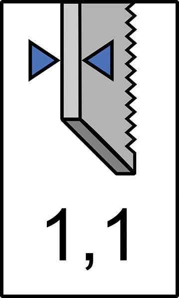 List pro šavlovou pilu S 1136 CHF Bosch, balení 5 ks Endurance for Heavy Metal - obrázek