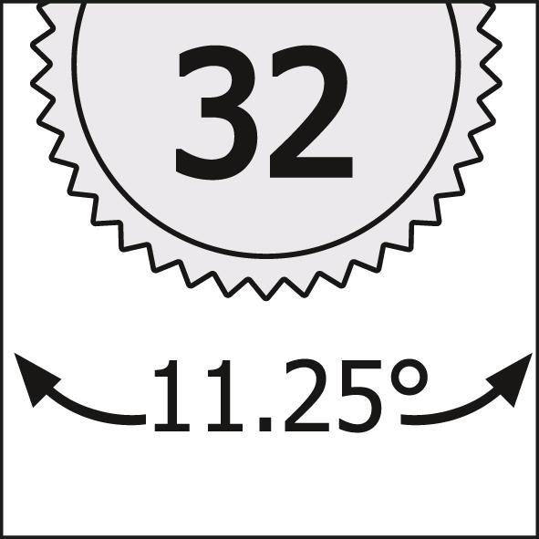 Ráčna s přepínací páčkou 3/4" 32zubů 620mm GEDORE - obrázek