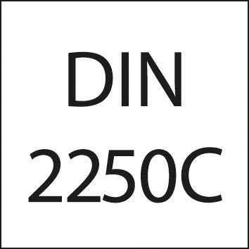 Kalibrační kroužek DIN2250C 4mm FORMAT - obrázek