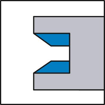 Brusný kotouč oboustranný zirkon-korund 125x3,5 mm, K60 FORMAT - obrázek