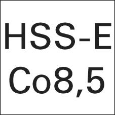 Soustružený díl HSS-E (Co 8,5 %) DIN 4964 tvar A 10 x 160mm WILKE - obrázek
